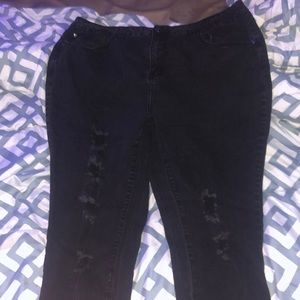 Eighty-eight jeans. Size 18. Worn twice maybe once.